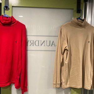 Pair of Polo Men's Turtlenecks